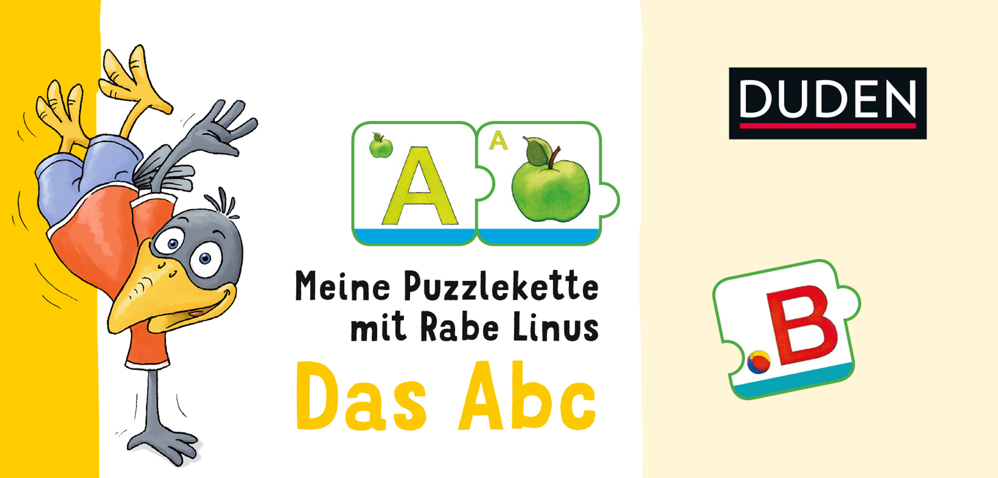 Meine Puzzlekette mit Rabe Linus - Das Abc (Kinderspiel) main product photo