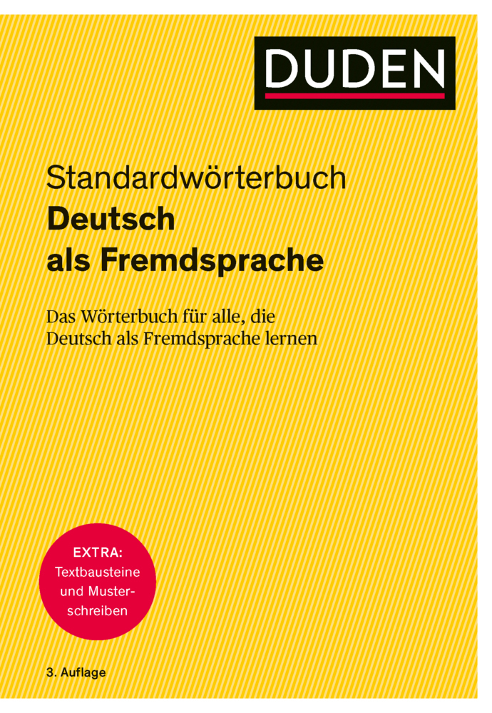 Duden - Deutsch als Fremdsprache - Standardwörterbuch main product photo