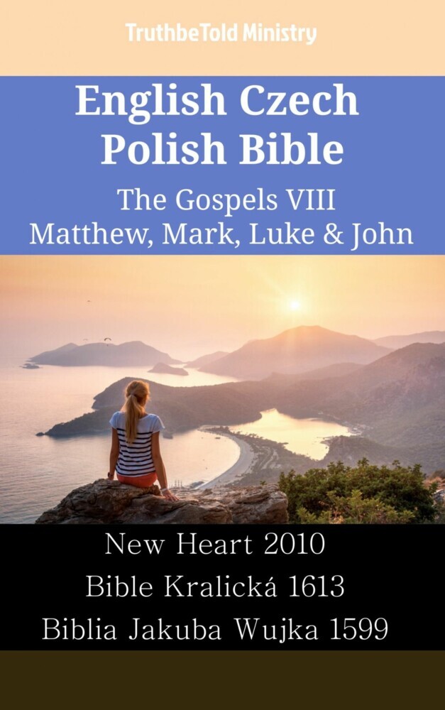 English Czech Polish Bible - The Gospels VIII - Matthew, Mark, Luke & John main product photo