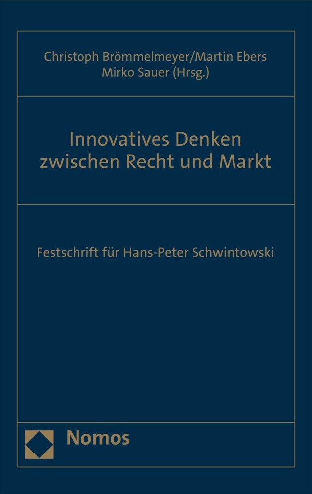 Innovatives Denken zwischen Recht und Markt main product photo