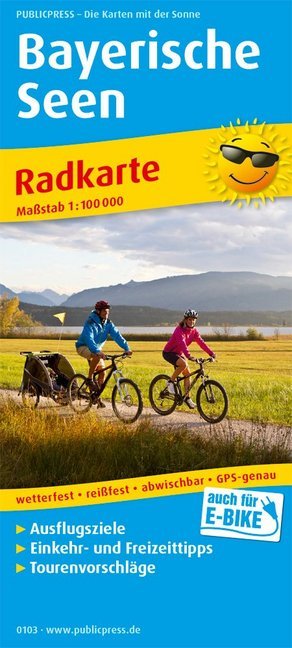 PublicPress Radkarte Bayerische Seen main product photo