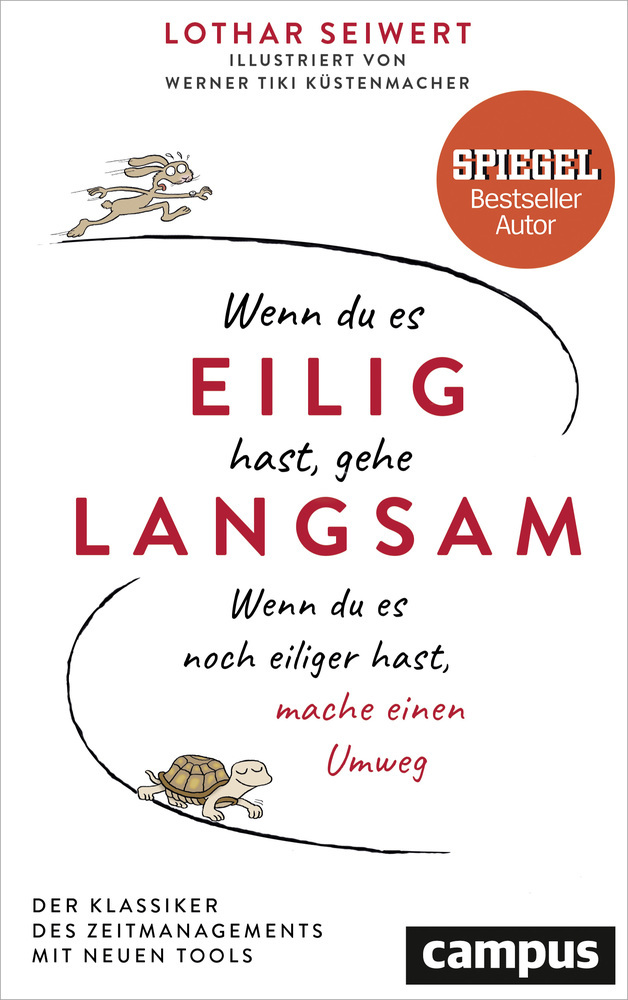 Wenn du es eilig hast, gehe langsam main product photo