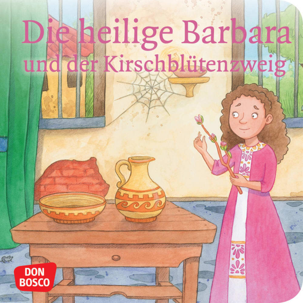 Die heilige Barbara und der Kirschblütenzweig. Mini-Bilderbuch. main product photo