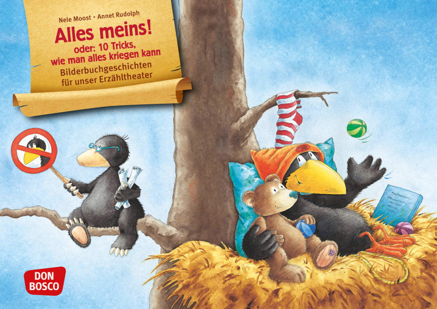 Alles meins! Oder: 10 Tricks, wie man alles kriegen kann. Kamishibai Bildkartenset main product photo