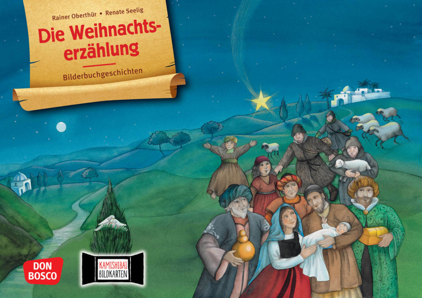 Die Weihnachtserzählung. Kamishibai Bildkartenset. main product photo