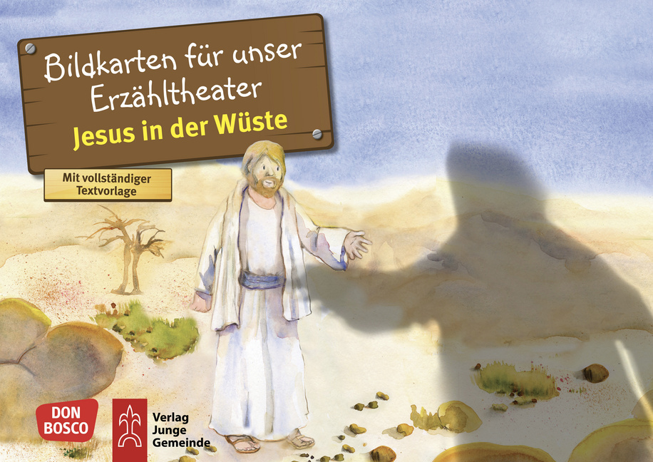 Jesus in der Wüste. Kamishibai Bildkartenset main product photo
