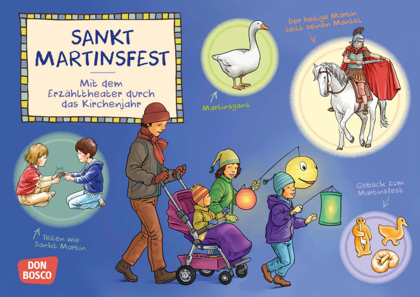 Sankt Martinsfest. Kamishibai Bildkartenset main product photo