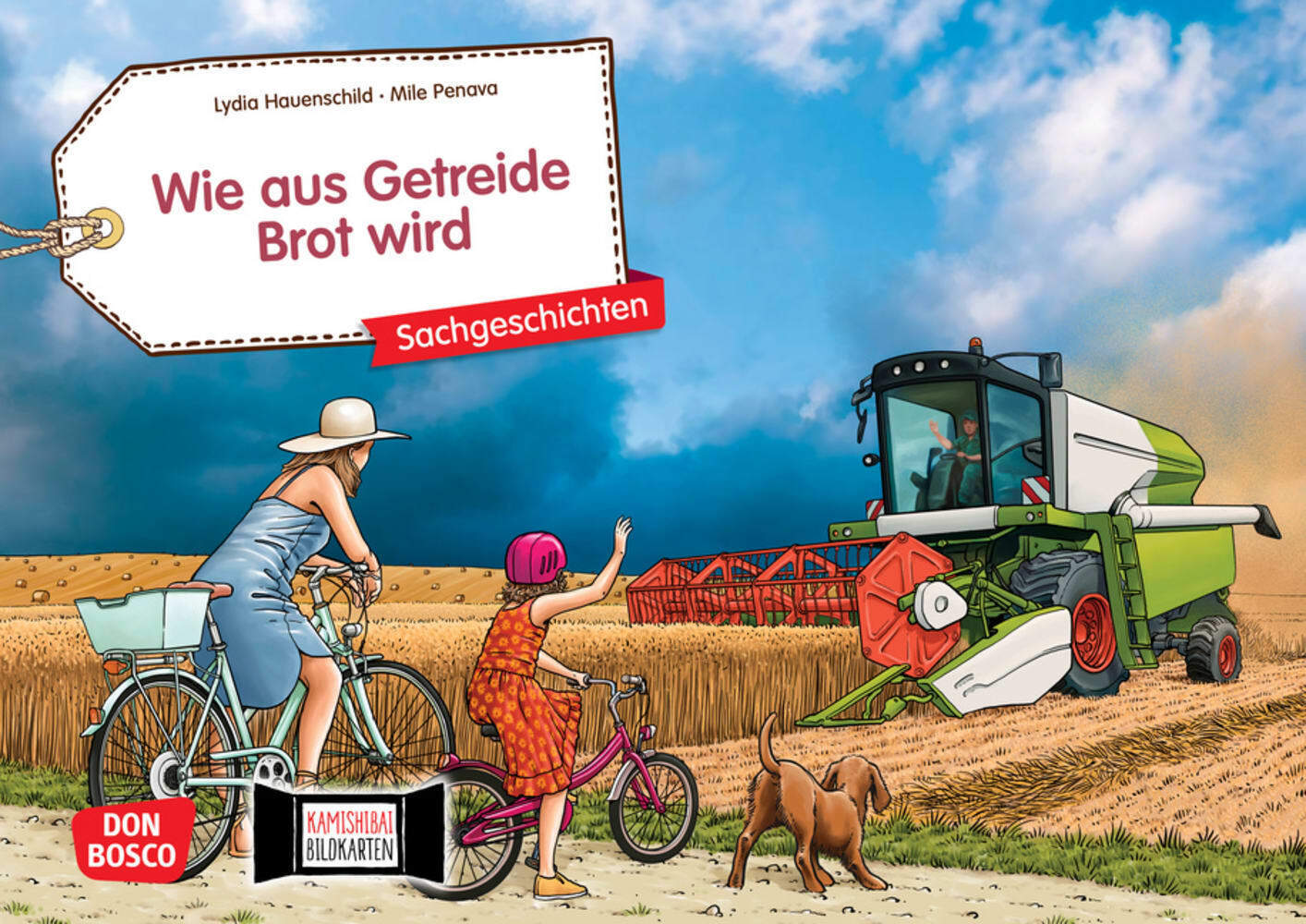 Wie aus Getreide Brot wird. Kamishibai Bildkartenset main product photo