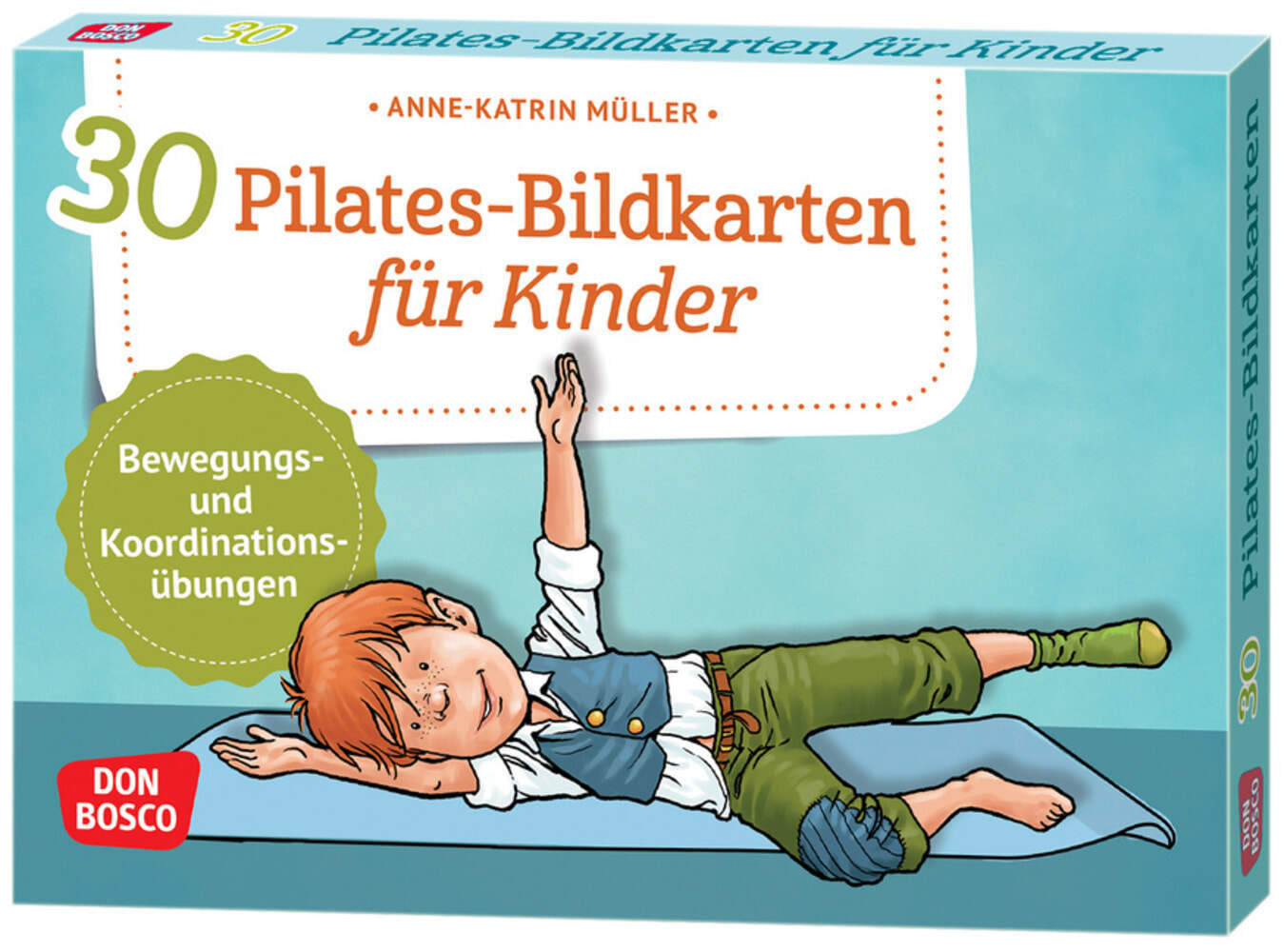 30 Pilates-Bildkarten für Kinder main product photo