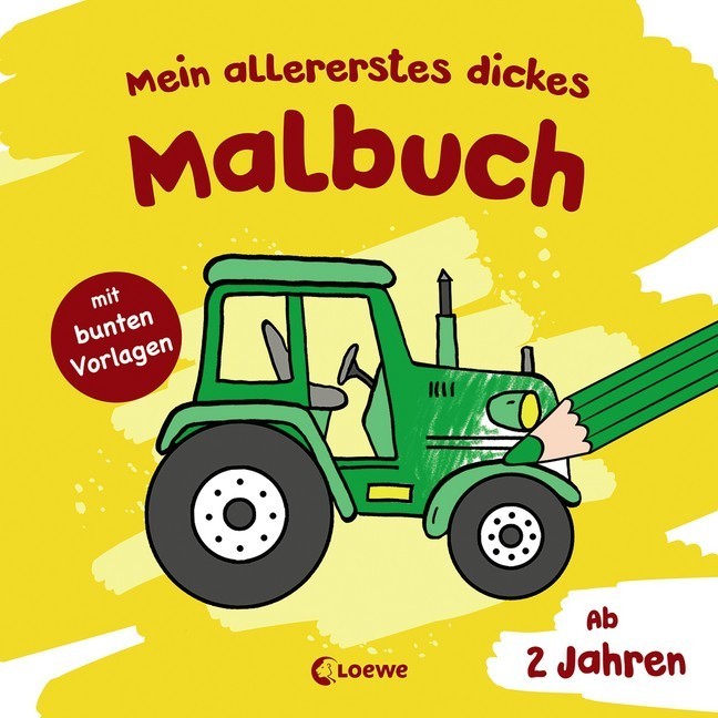 Mein allererstes dickes Malbuch (Traktor) main product photo