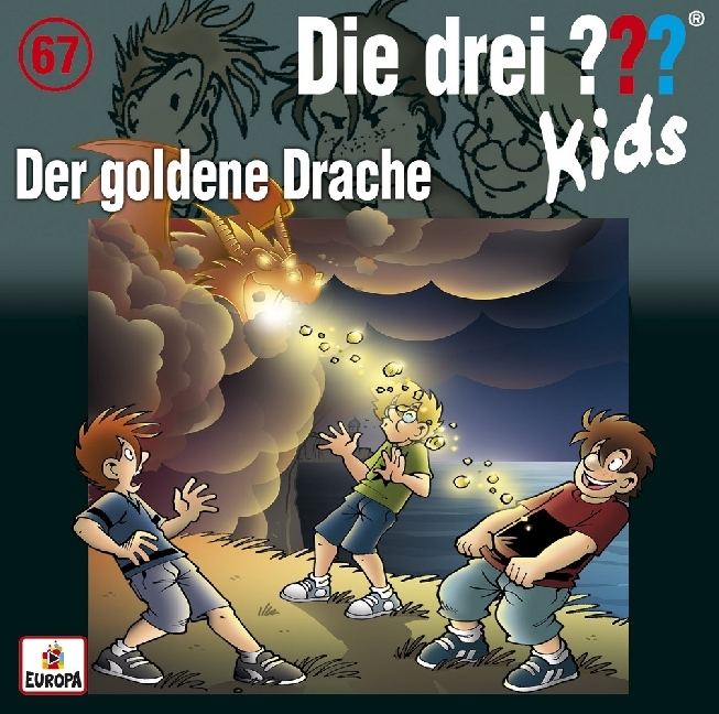 Die drei ??? Kids - Der goldene Drache, 1 Audio-CD main product photo