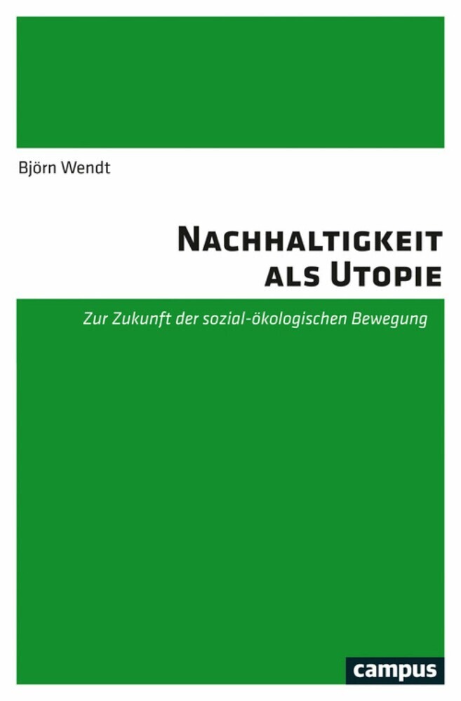 Nachhaltigkeit als Utopie main product photo