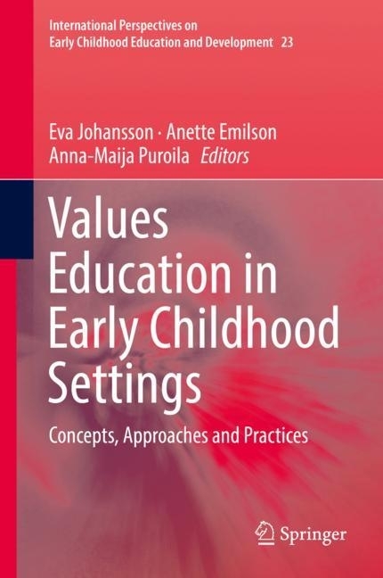 Values Education in Early Childhood Settings main product photo