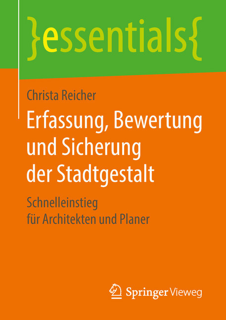 Erfassung, Bewertung und Sicherung der Stadtgestalt main product photo