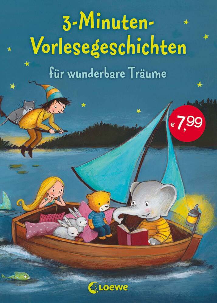 3-Minuten-Vorlesegeschichten für wunderbare Träume main product photo