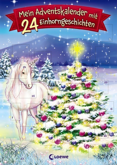 Mein Adventskalender mit 24 Einhorngeschichten main product photo