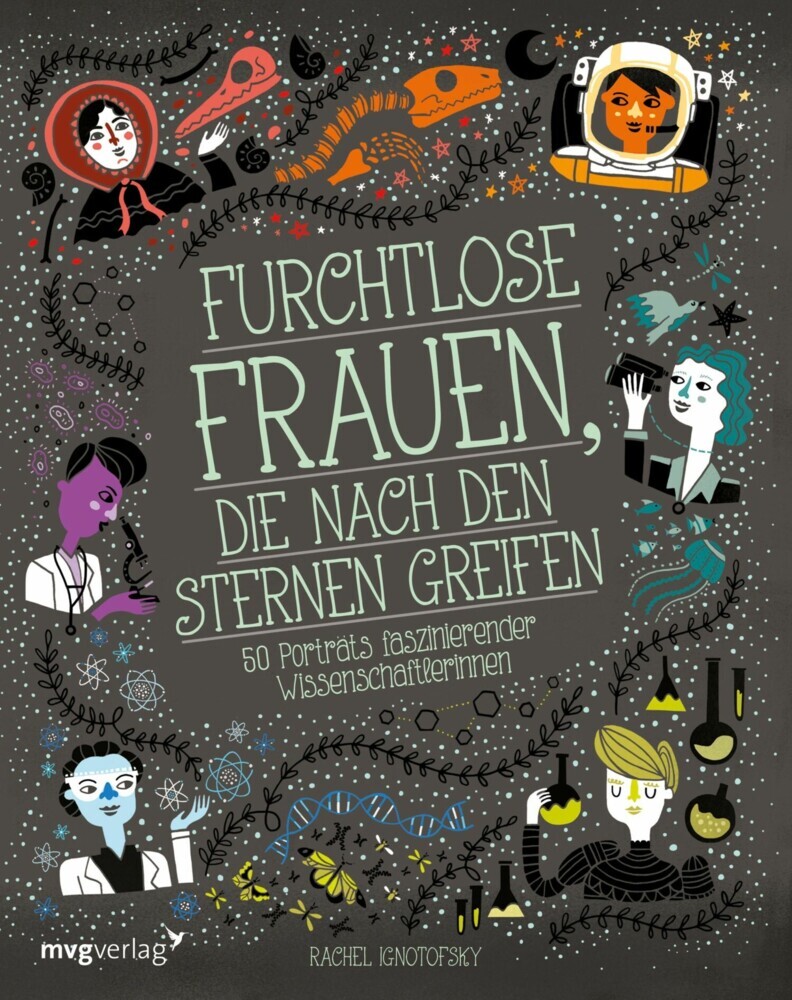 Furchtlose Frauen, die nach den Sternen greifen main product photo