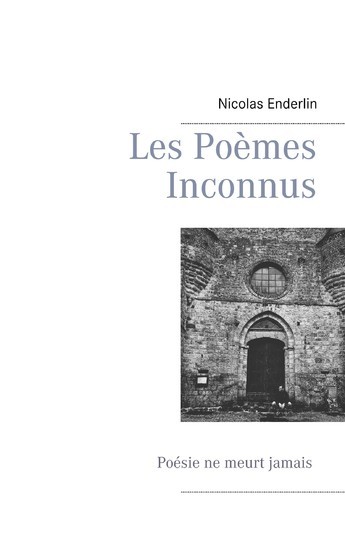 Les poèmes inconnus main product photo