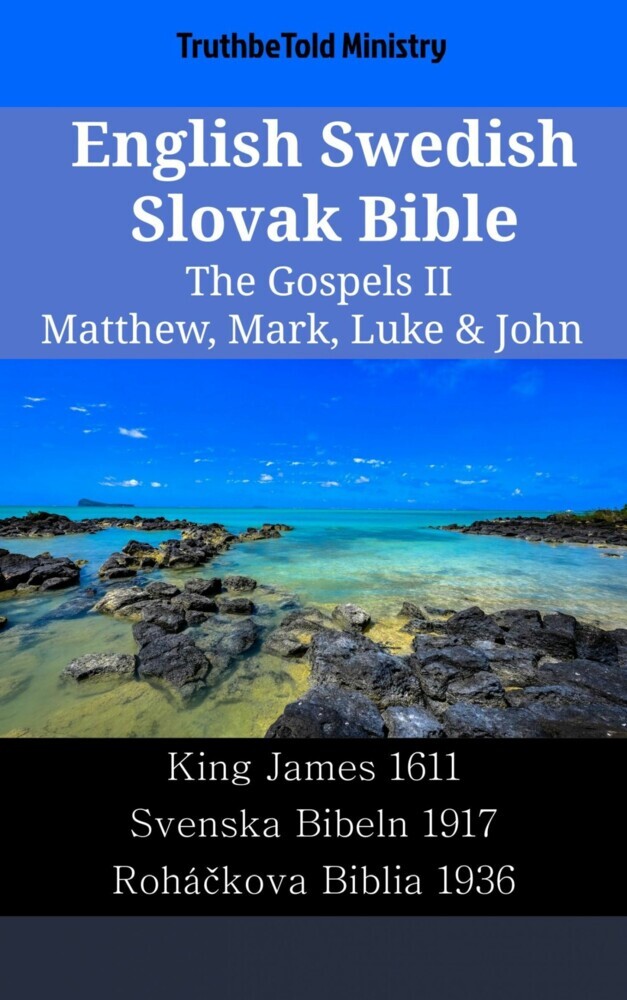 English Swedish Slovak Bible - The Gospels II - Matthew, Mark, Luke & John main product photo