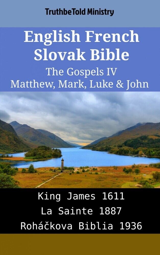 English French Slovak Bible - The Gospels IV - Matthew, Mark, Luke & John main product photo