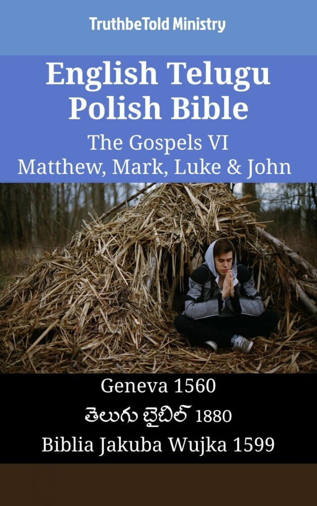 English Telugu Polish Bible - The Gospels VI - Matthew, Mark, Luke & John main product photo