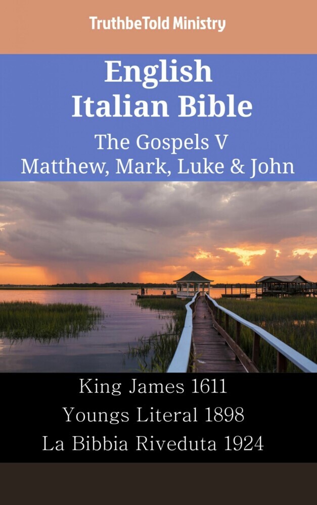 English Italian Bible - The Gospels V - Matthew, Mark, Luke & John main product photo