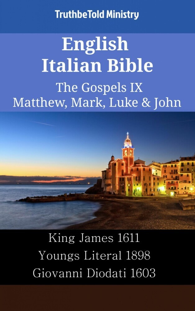 English Italian Bible - The Gospels IX - Matthew, Mark, Luke & John main product photo