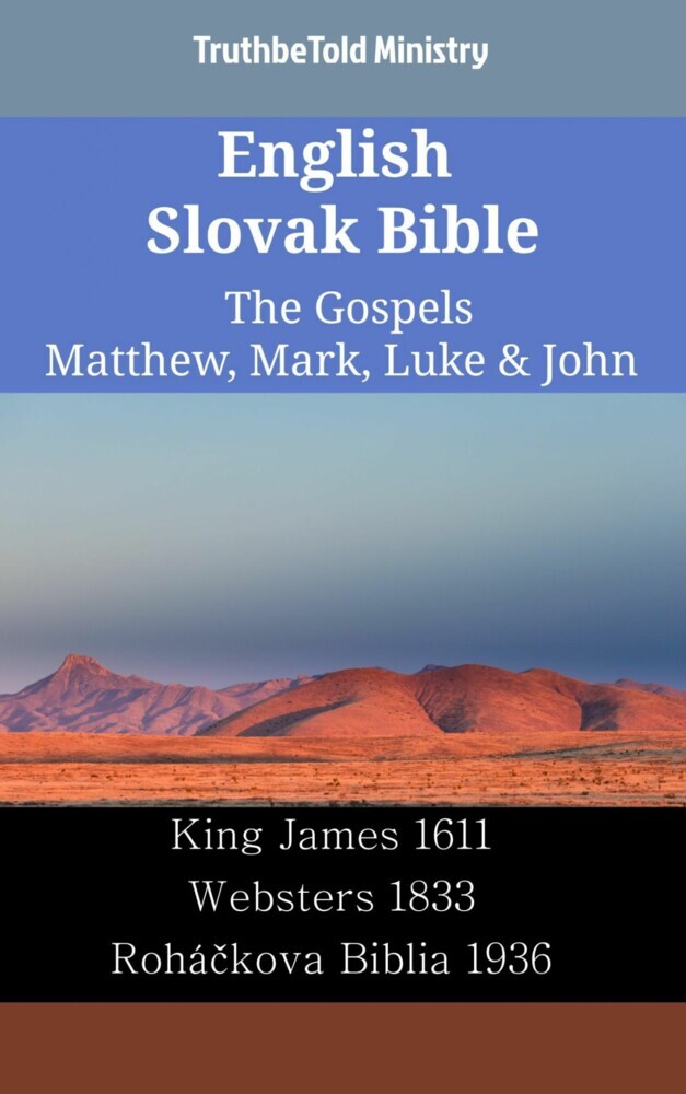 English Slovak Bible - The Gospels - Matthew, Mark, Luke & John main product photo
