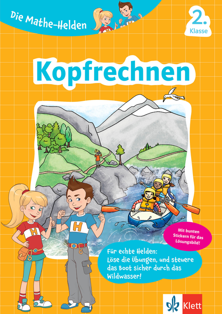 Klett Die Mathe-Helden: Kopfrechnen 2. Klasse main product photo