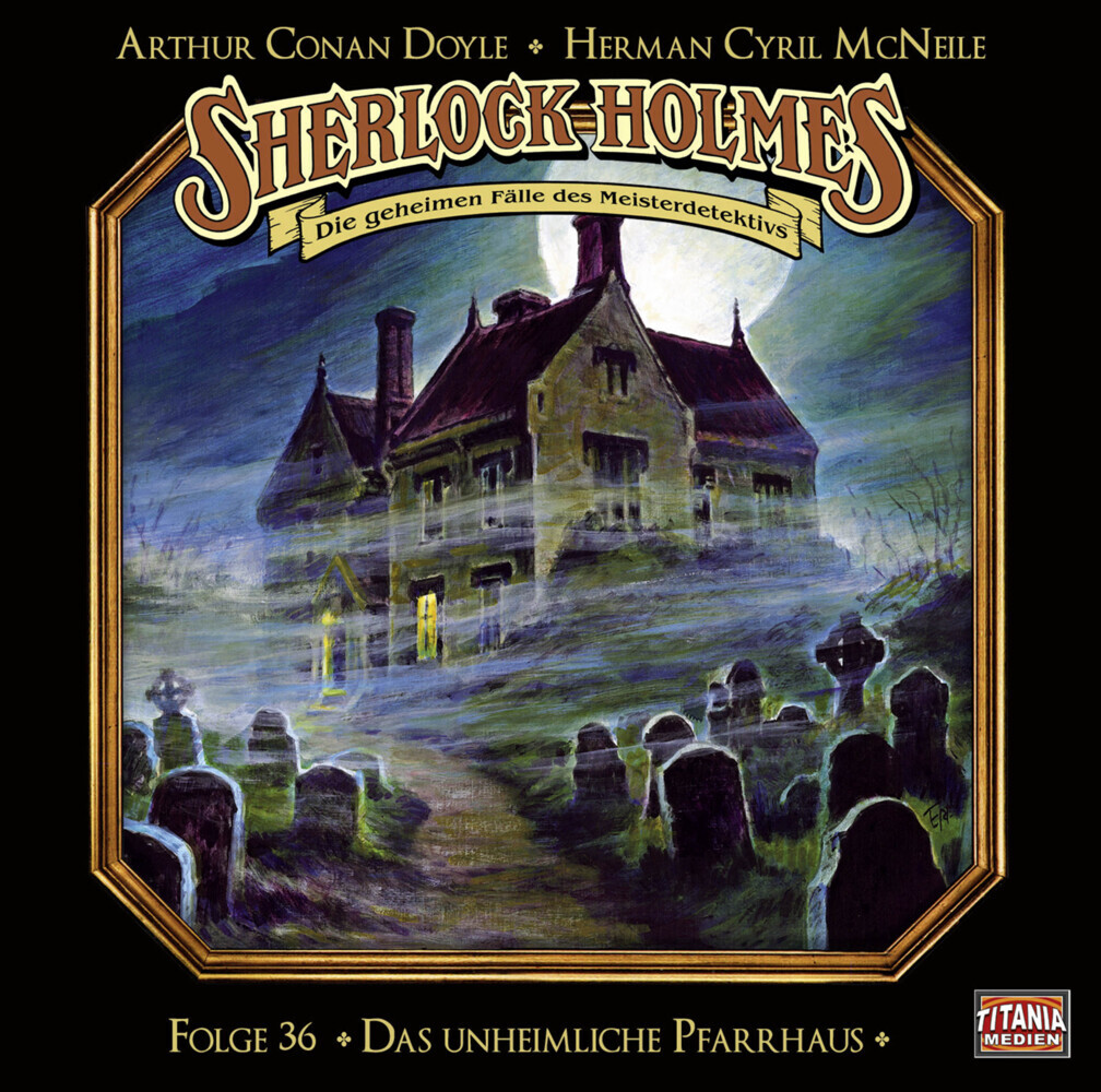 Sherlock Holmes - Das unheimliche Pfarrhaus, 1 Audio-CD main product photo