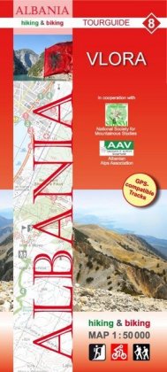 Albania hiking & biking 1:50000