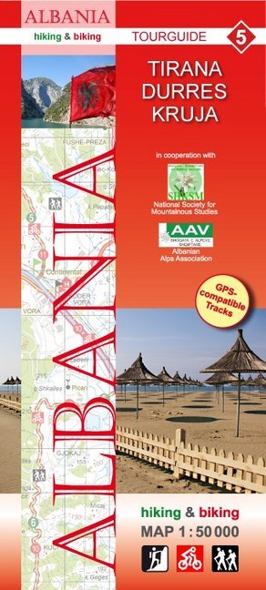 Albania hiking & biking 1:50000 main product photo