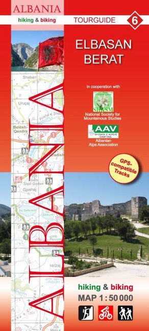 Albania hiking & biking 1:50000 main product photo