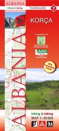 Albania hiking & biking 1:50000