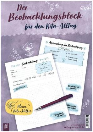 Kleine Kita-Helfer: Der Beobachtungsblock für den Kita-Alltag