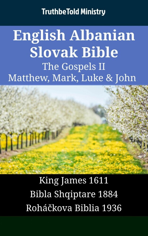 English Albanian Slovak Bible - The Gospels II - Matthew, Mark, Luke & John main product photo
