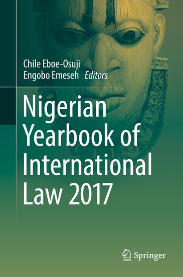 Nigerian Yearbook of International Law 2017 main product photo