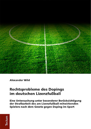 Rechtsprobleme des Dopings im deutschen Lizenzfußball main product photo