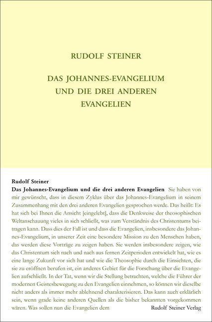 Das Johannes-Evangelium und die drei anderen Evangelien main product photo