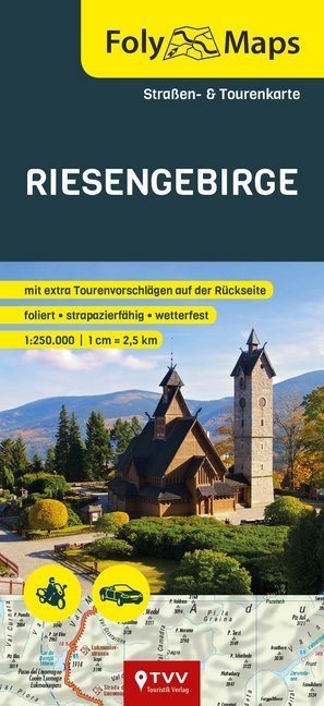 FolyMaps Riesengebirge 1:250 000 main product photo