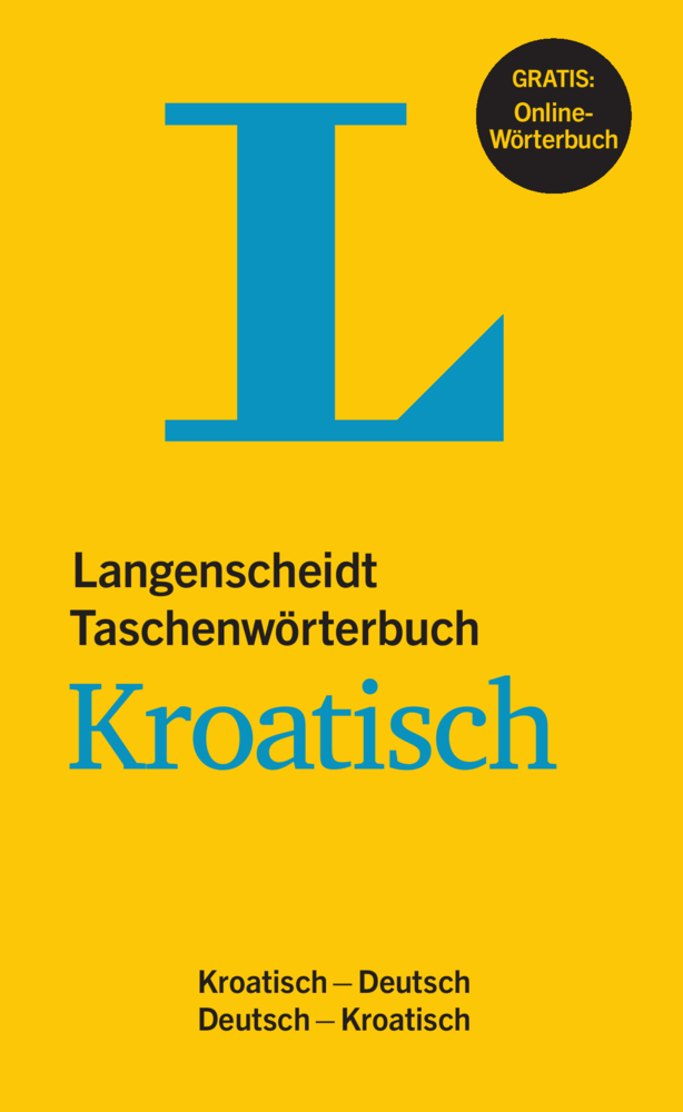 Langenscheidt Taschenwörterbuch Kroatisch main product photo