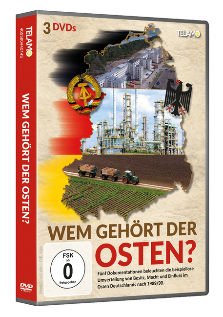 Wem gehört der Osten?, 3 DVDs main product photo
