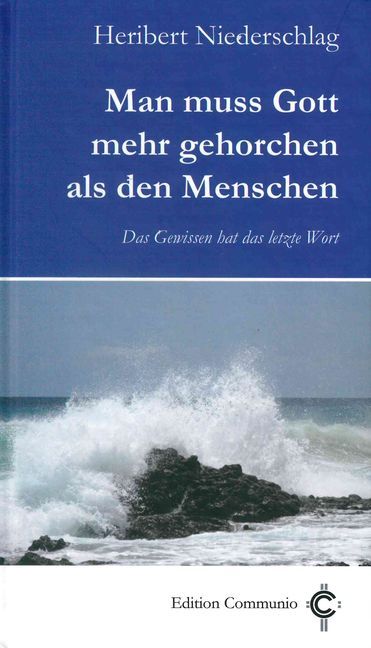 Man muss Gott mehr gehorchen als den Menschen main product photo