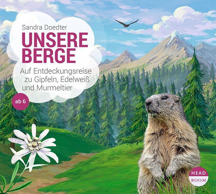 Unsere Berge, 1 Audio-CD main product photo