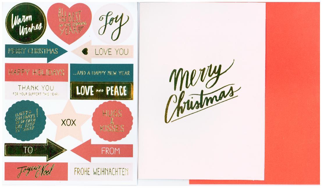 DIY Card, Jolly Christmas, Merry Christmas main product photo