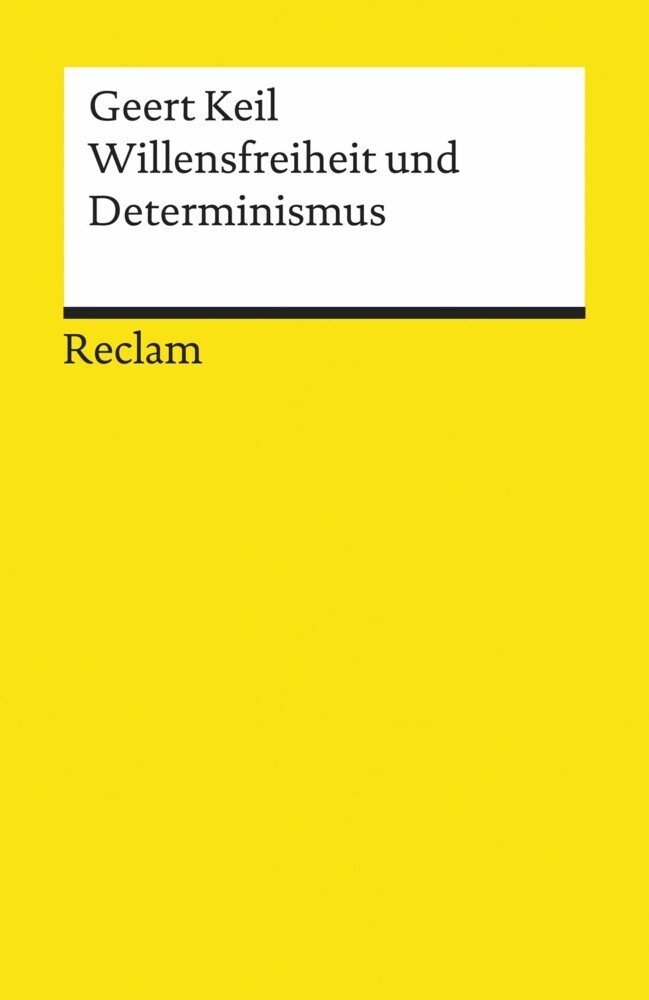 Willensfreiheit und Determinismus main product photo