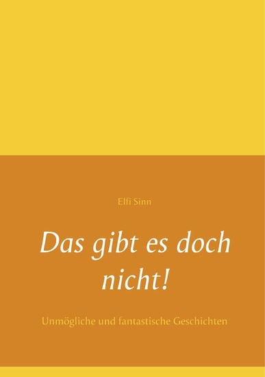 Das gibt es doch nicht! main product photo