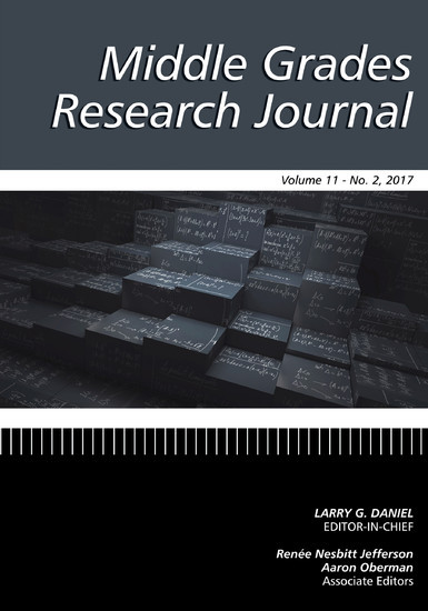 Middle Grades Research Journal - Issue main product photo