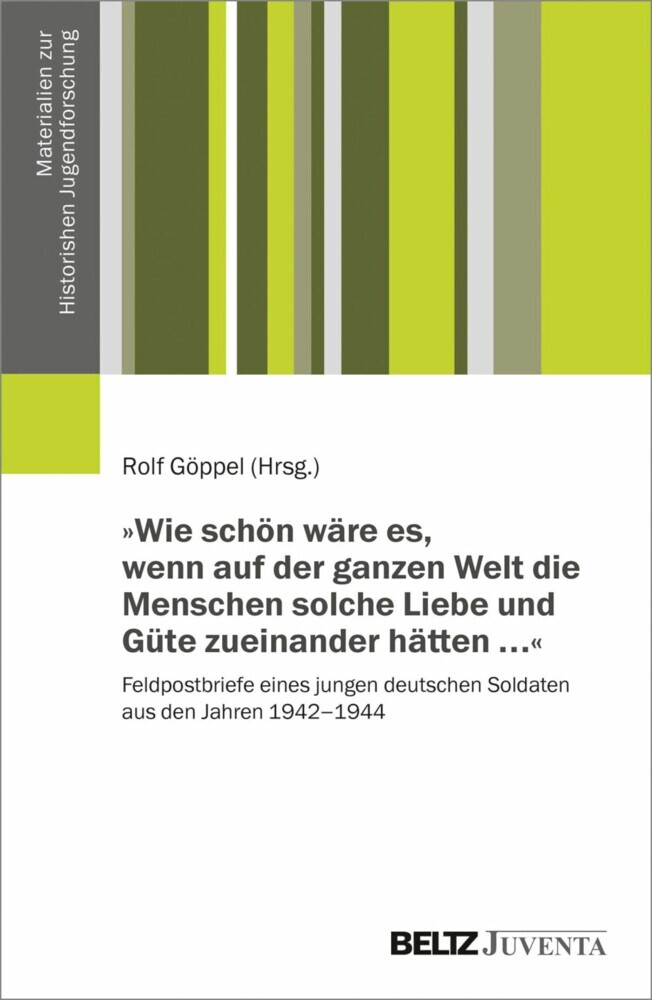 "Wie schön wäre es, wenn auf der ganzen Welt die Menschen solche Liebe und Güte zueinander hätten ..." main product photo
