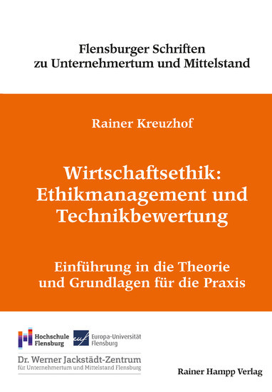 Wirtschaftsethik: Ethikmanagement und Technikbewertung main product photo